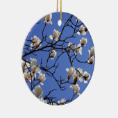 Blooming Magnolias Keramisch Ornament (Rechts)