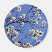 Blooming Magnolias Magneet (Voorkant)