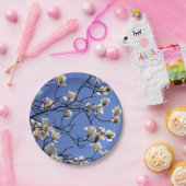 Blooming Magnolias Papieren Bordje (Feest)