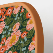 Blooming Meadow Flowers Aangepaste naam Pickleball Paddle (Links Detail)