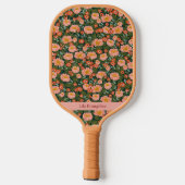 Blooming Meadow Flowers Aangepaste naam Pickleball Paddle (Achterkant)