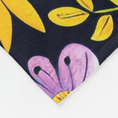 Blooming Mooi design 60x80 Fleece Deken (Hoek)
