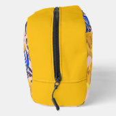 Blooming Mystical Floral Monogram Beige Toilettasje (Rechts)