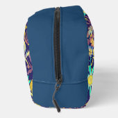 Blooming Mystical Floral Monogram Navy  Toilettasje (Rechts)