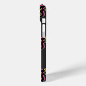 Blooming Neon Seahorse Case-Mate iPhone Case (Achterkant / Links)