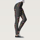 Blooming Neon Seahorse Leggings (Rechts)
