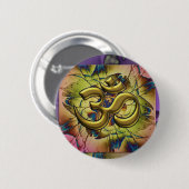 Blooming Om Ronde Button 5,7 Cm (Voorkant /achterkant)
