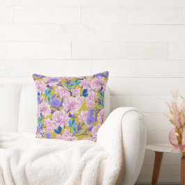Blooming Pastel Floral Design Sierkussen