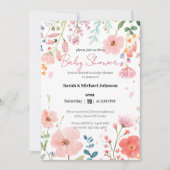 Blooming Path-Baby shower Kaart (Voorkant)