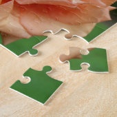 Blooming Peach Roos Lijst Creëer Uw eigen foto Legpuzzel (Zijkant)