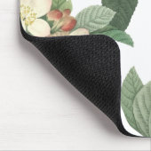 Blooming Pearl White Summer Floral Botanical Muismat (Hoek)