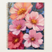 Blooming Petals | Floral Watercolor Painting Planner (Voorkant)