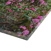 Blooming Pink Rhododendron Shrub Floral Snijplank (Hoek)