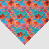 Blooming Poppies III Tissuepapier (Detail)