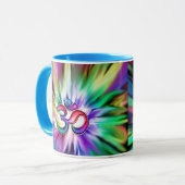 Blooming Rainbow Lotus OM Mok (Voorkant links)