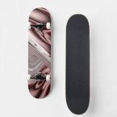 Blooming Red Fractal Skateboard (Voorkant)