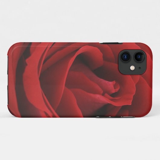 Blooming Red Rose Case-Mate iPhone Case (Achterkant (horizontaal))