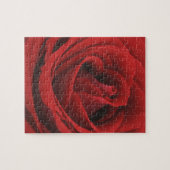 Blooming Red Rose Legpuzzel (Horizontaal)