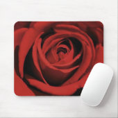 Blooming Red Rose Mousepad Muismat (Met muis)