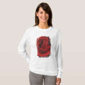 Blooming Red Rose T-shirt (Voorkant volledig)