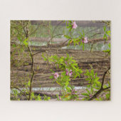 Blooming Rhododendrons | Staatspark van kustmammoe Legpuzzel (Horizontaal)