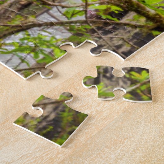 Blooming Rhododendrons | Staatspark van kustmammoe Legpuzzel (Zijkant)