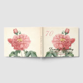 Blooming Roos 70e verjaardag Gastenboek (Volledig)