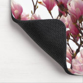 Blooming roze Magnolias Spring Flower Muismat (Hoek)