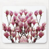 Blooming roze Magnolias Spring Flower Muismat (Voorkant)