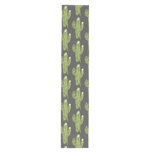 Blooming Saguaro Cactus Table Runner Medium Tafelloper (Voorkant)
