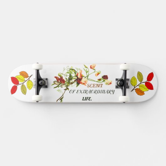 Blooming Scent van het buitengewone Afbeelding van Persoonlijk Skateboard (Horizontaal)
