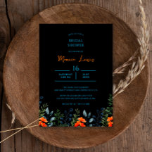 Blooming Sinaasappel Floral Vrijgezellenfeest