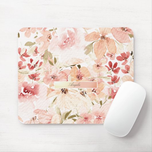 Blooming Spring Flowers Muismat (Met muis)