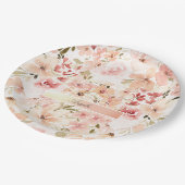 Blooming Spring Flowers Papieren Bordje (Gekanteld)