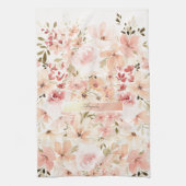 Blooming Spring Flowers Theedoek (Verticaal)