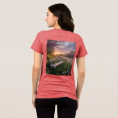 Blooming Spring Sunset T-shirt (Achterkant volledig)