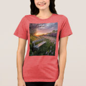 Blooming Spring Sunset T-shirt (Voorkant)