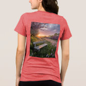 Blooming Spring Sunset T-shirt (Achterkant)