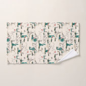 Blooming Succulents Patroon Bad Handdoek (Handdoek)