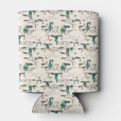 Blooming Succulents Patroon Blikjeskoeler (Achterkant)