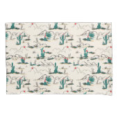 Blooming Succulents Patroon Kussensloop (Voorkant-Links)