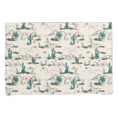 Blooming Succulents Patroon Kussensloop (Voorkant-Rechts)