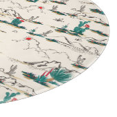 Blooming Succulents Patroon Snijplank (Hoek)