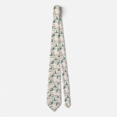 Blooming Succulents Patroon Stropdas (Voorkant)