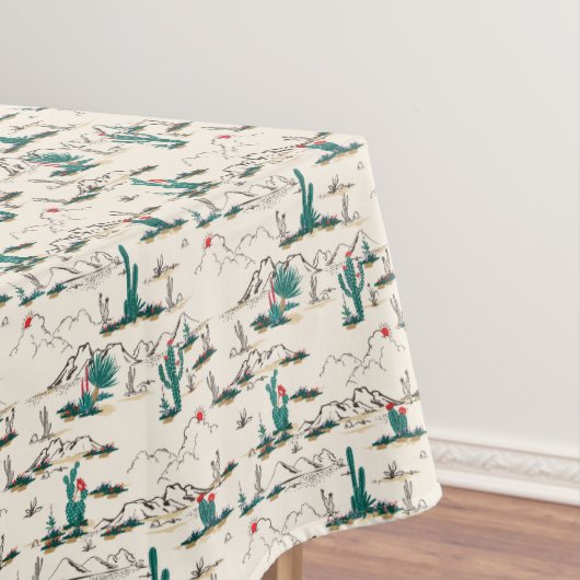 Blooming Succulents Patroon Tafelkleed (Voorbeeld)