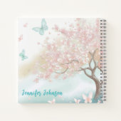 Blooming Tree Magic Moments Personalized Name Notitieboek (Achterkant)