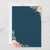 Blooming van chemicaliën | Uitnodiging tot weddens (Achterkant)