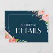 Blooming van chemicaliën | Weddenschap met details Informatiekaartje (Voorkant / Achterkant)