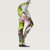 Blooming van de appelboom leggings (Rechts)