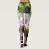 Blooming van de appelboom leggings (Achterkant)